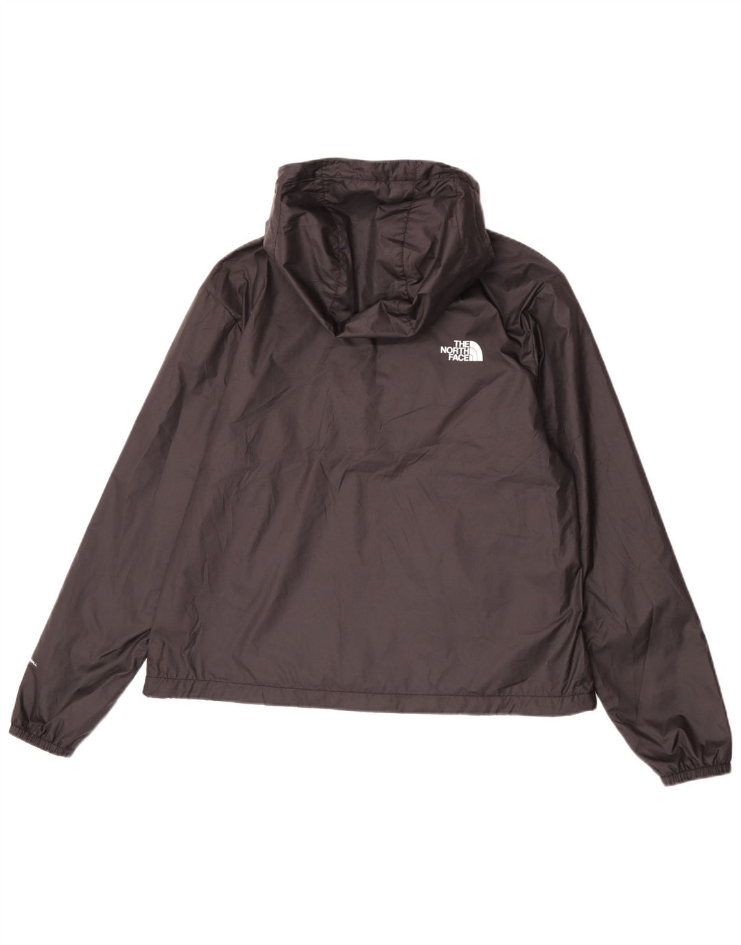 The North Face Womens Hooded Pullover Rain Jacket UK 16 Large Black