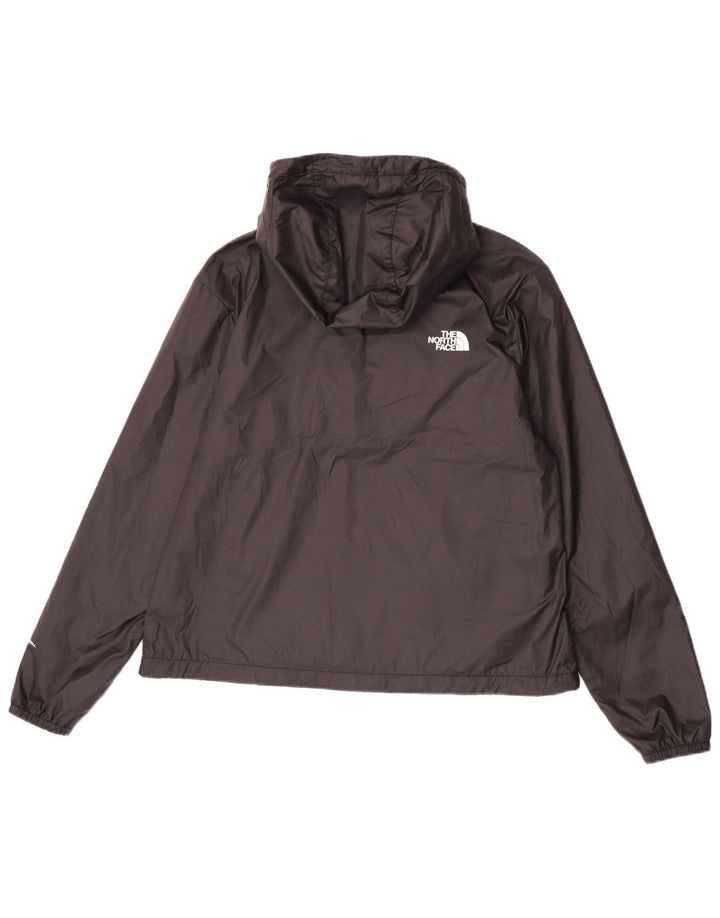 The North Face Womens Hooded Pullover Rain Jacket UK 16 Large Black
