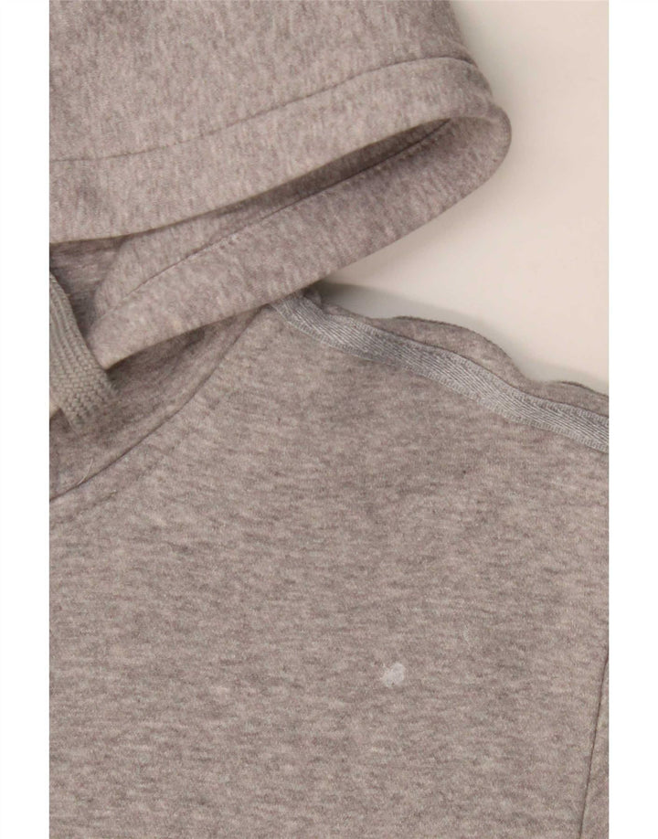 Adidas Mens Zip Hoodie Sweater Large Grey Cotton