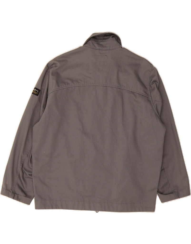 PEPE JEANS Mens Bomber Jacket UK 38 Medium Grey Cotton Vintage PEPE Jeans and Second-Hand PEPE Jeans from Messina Hembry 