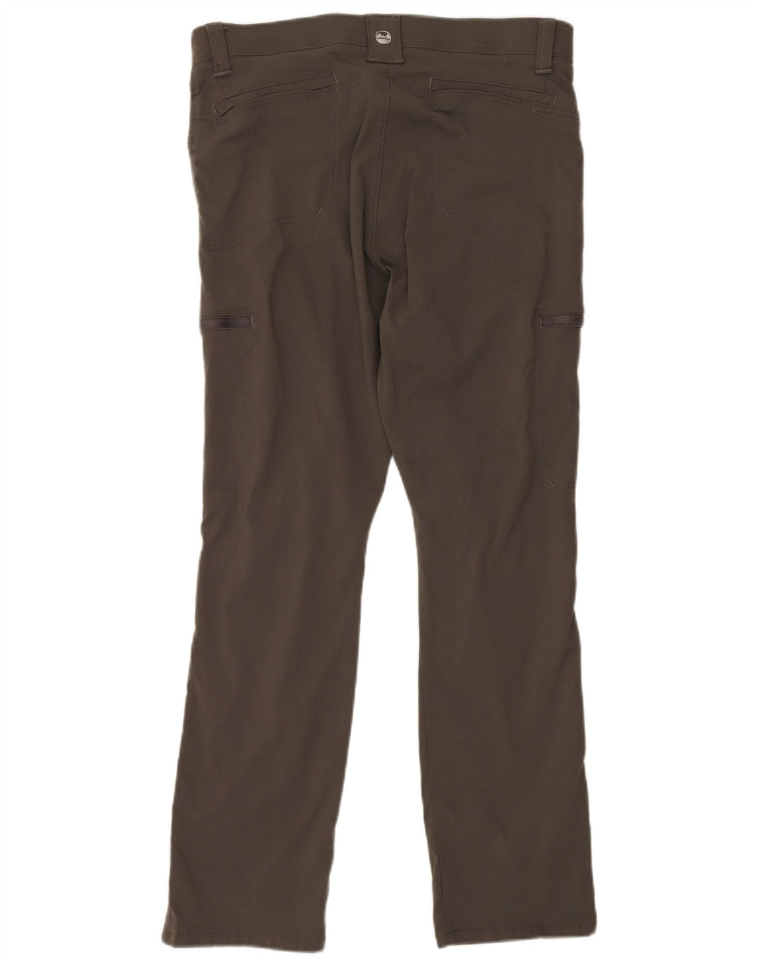 Wrangler Mens Slim Cargo Trousers W36 L30 Grey Nylon