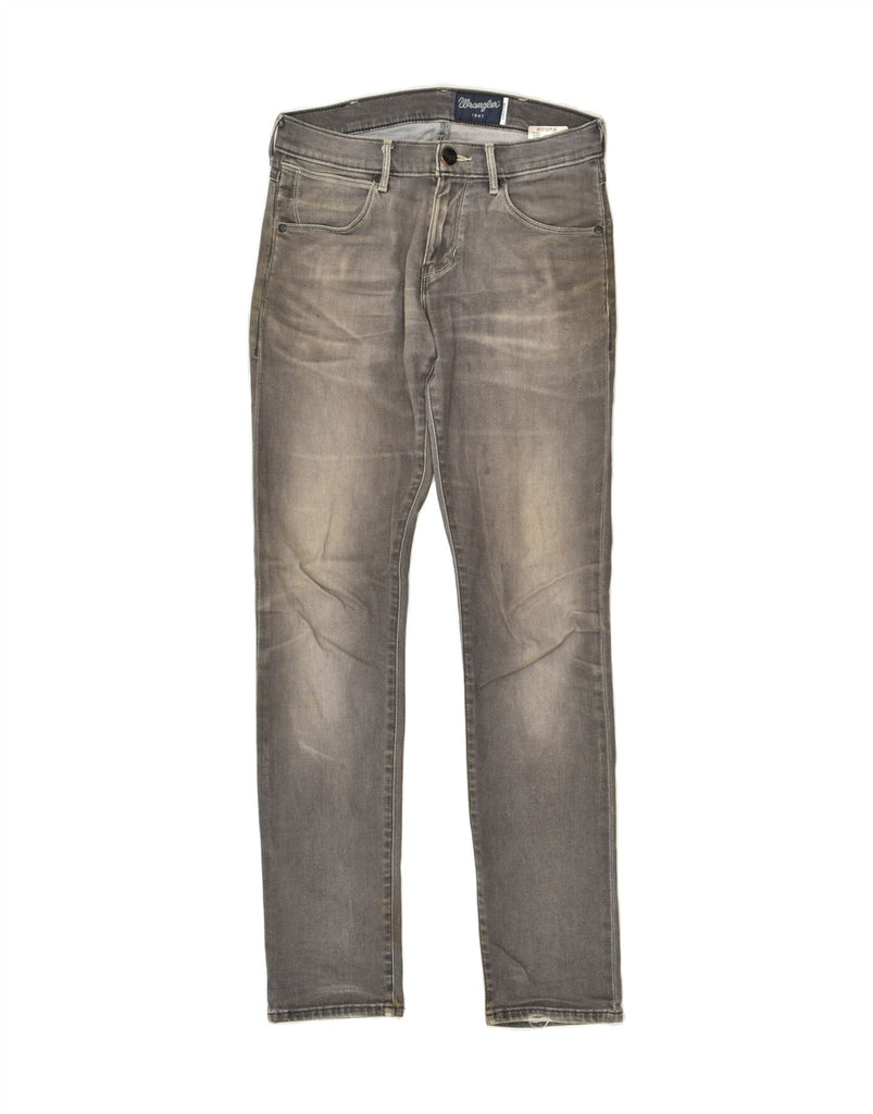 WRANGLER Mens Larston Skinny Jeans W28 L32  Grey Cotton | Vintage Wrangler | Thrift | Second-Hand Wrangler | Used Clothing | Messina Hembry 