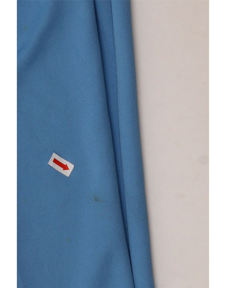 ADIDAS Boys Graphic Full Tracksuit 13-14 Years  Blue Colourblock Polyester