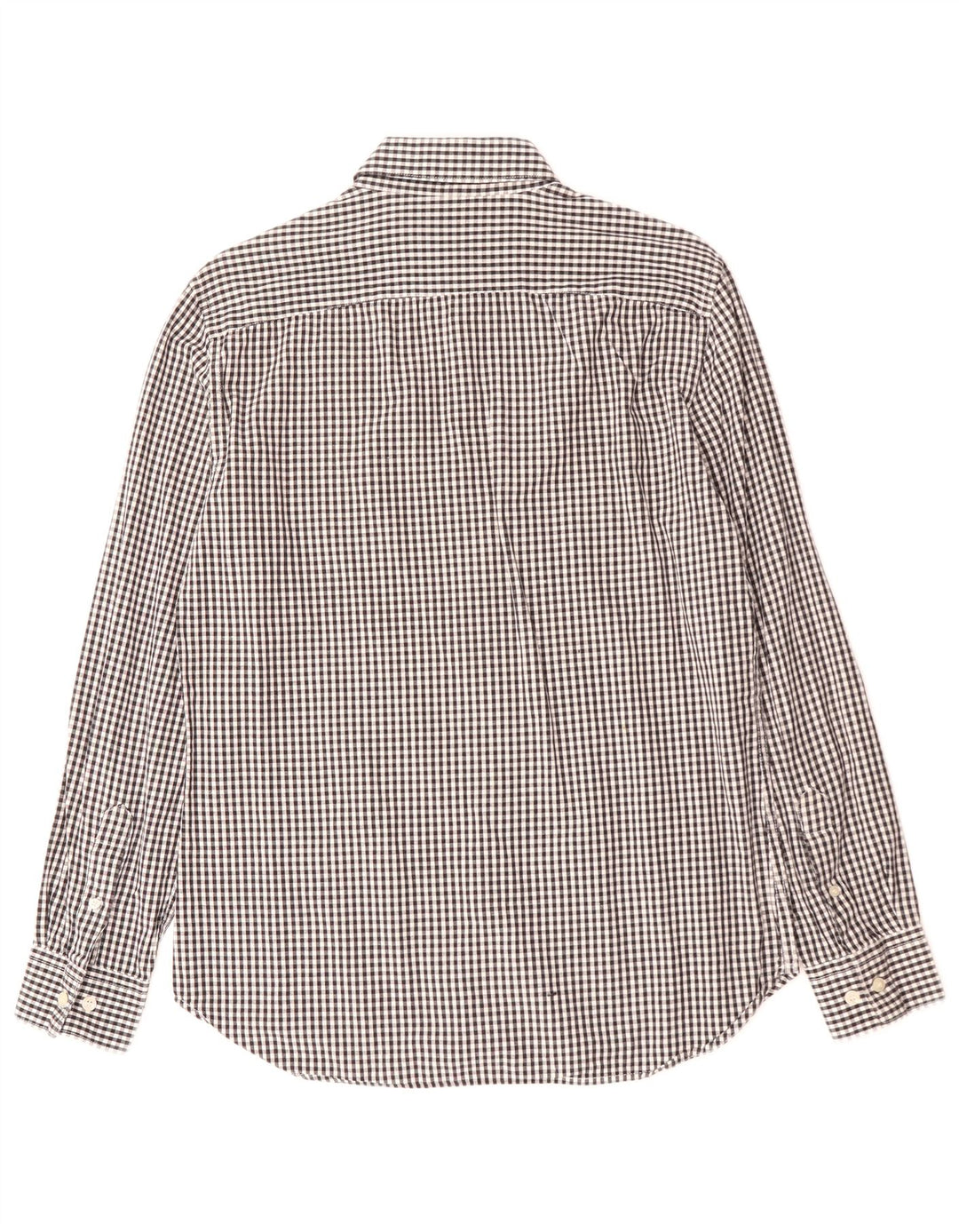 FRENCH CONNECTION Mens Shirt Medium Black Gingham Cotton