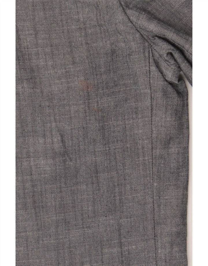 Gap Womens 2 Button Blazer Jacket UK 18 XL Blue Cotton