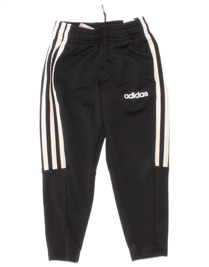 Adidas Boys Tracksuit Trousers 2-3 Years  Black Polyester Sports