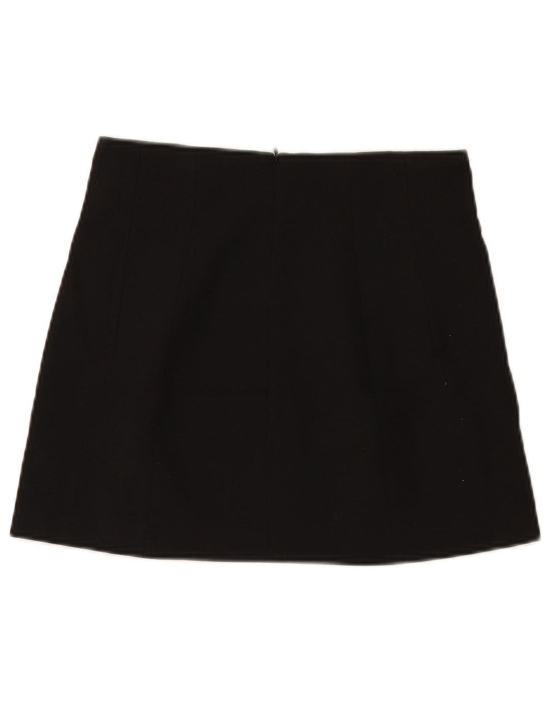 ZARA Womens Mini Skirt Small W26 Black Polyester