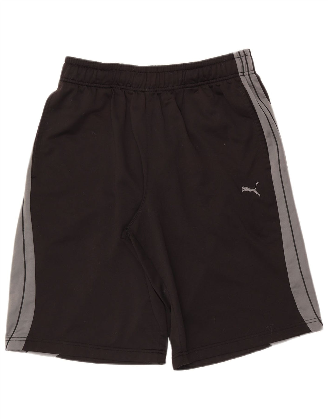 Puma Mens Sport Shorts Large  Black Colourblock Polyester