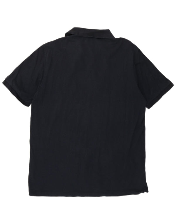 Sergio Tacchini Mens Polo Shirt Large Navy Blue
