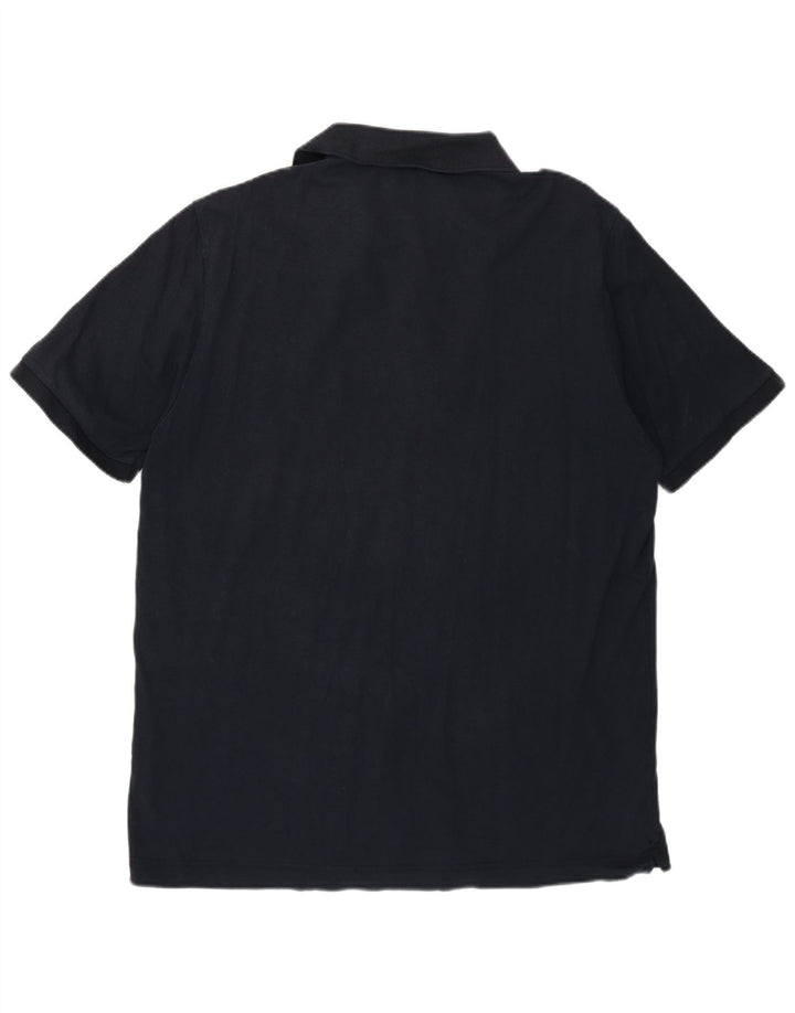 Sergio Tacchini Mens Polo Shirt Large Navy Blue