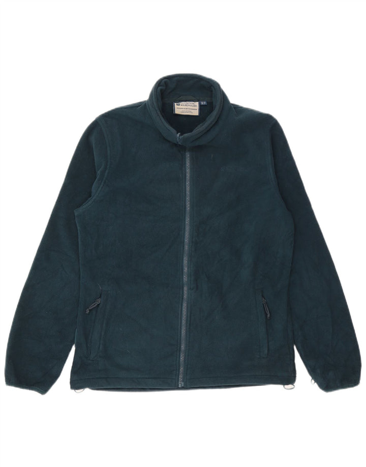 Mountain Warehouse Womens Liner Fleece Jacket UK 12 Medium Green Polyester