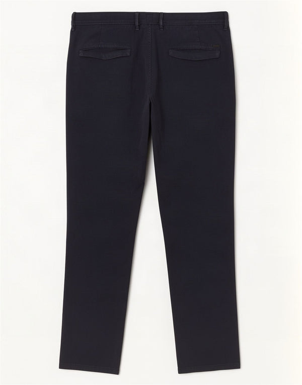 Hugo Boss Mens Slim Fit Chino Trousers W36 L28 Navy Blue Cotton