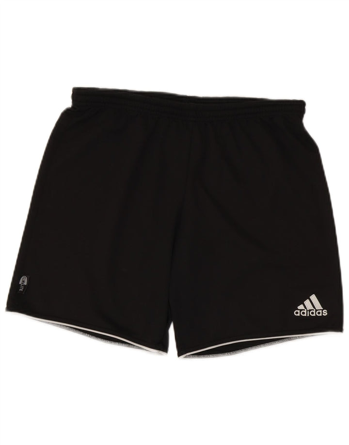 Adidas Mens Climalite Sport Shorts Small  Black Polyester