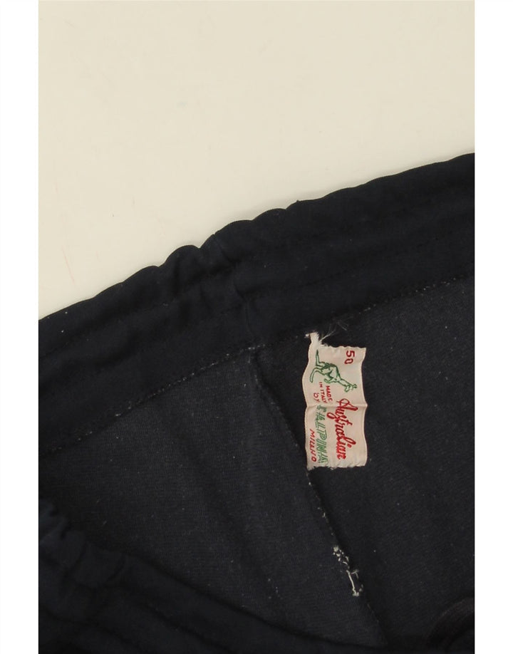 AUSTRALIAN L'ALPINA Mens Tracksuit Trousers IT 50 Medium  Navy Blue
