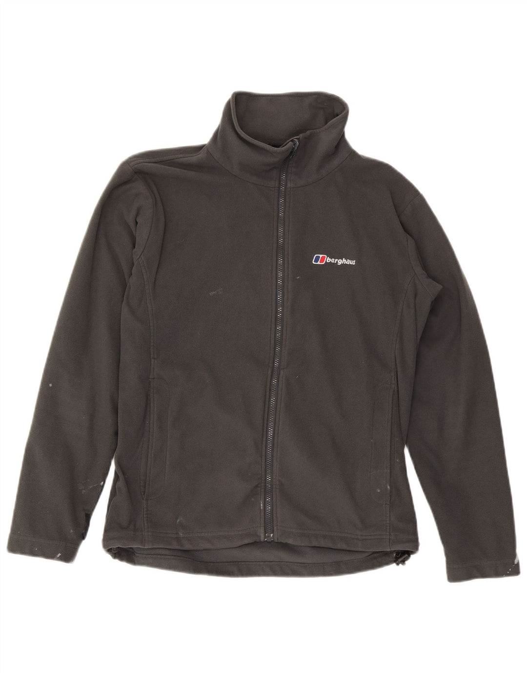 Bergans Mens Fleece Jacket UK 38 Medium Grey
