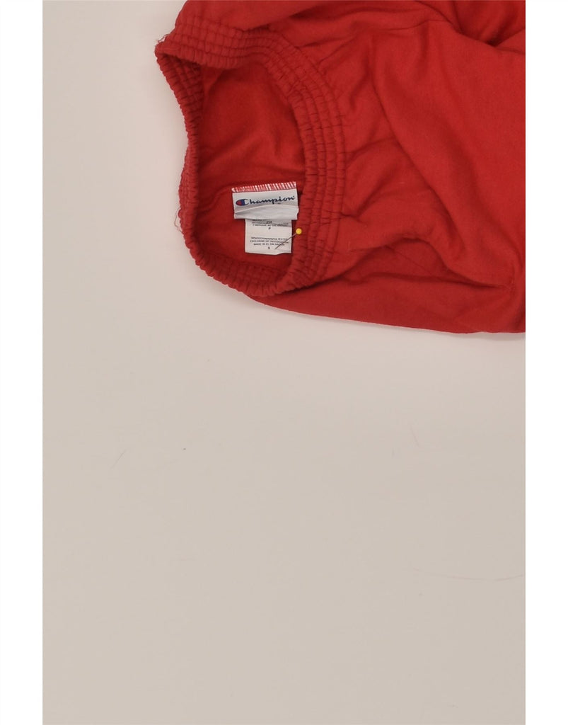 CHAMPION Boys Tracksuit Trousers 9-10 Years Small  Red Cotton | Vintage Champion | Thrift | Second-Hand Champion | Used Clothing | Messina Hembry 