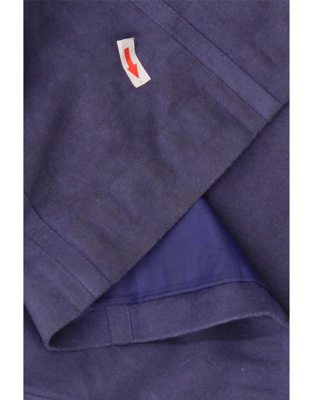 Cojana Womens Faux Suede Overcoat UK 12 Medium Purple Polyester
