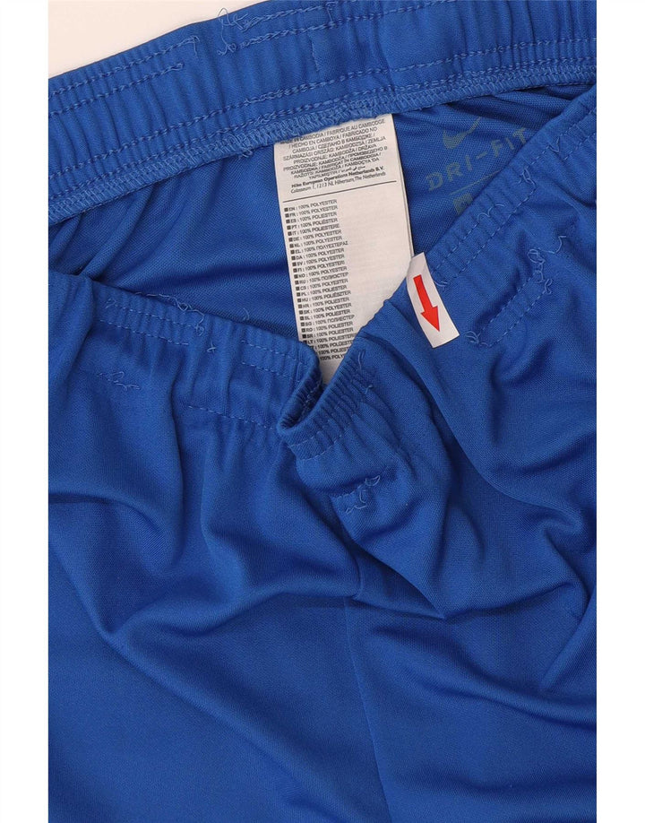 Nike Mens Dri Fit Sport Shorts Medium  Blue Polyester