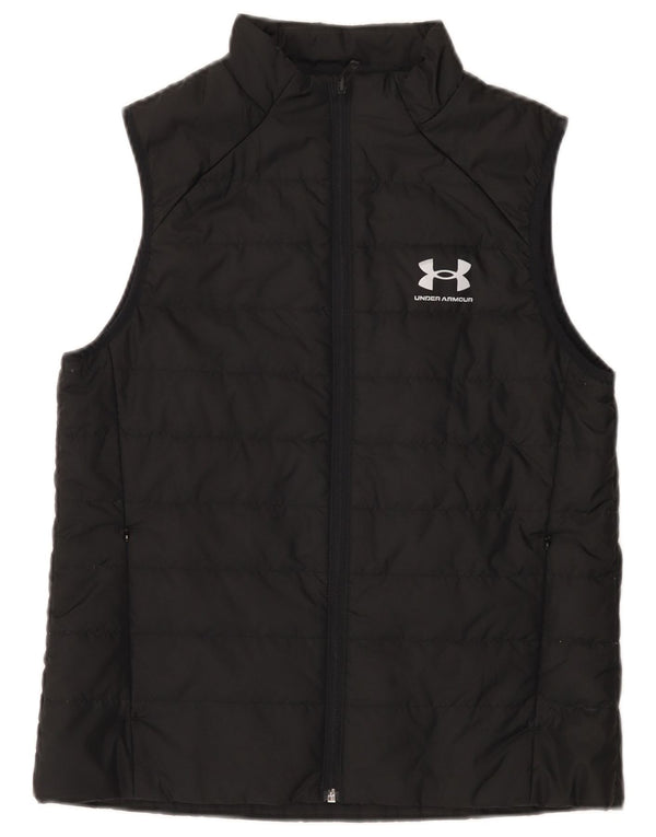 Under Armour Womens Padded Gilet UK 14 Medium Black Polyester