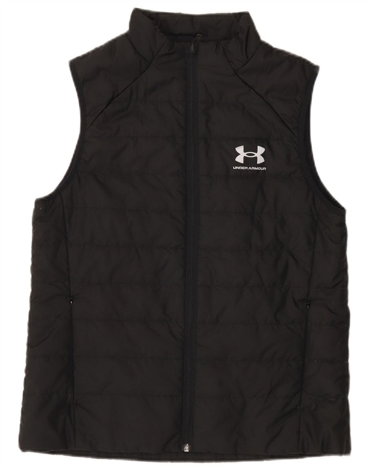 Under Armour Womens Padded Gilet UK 14 Medium Black Polyester