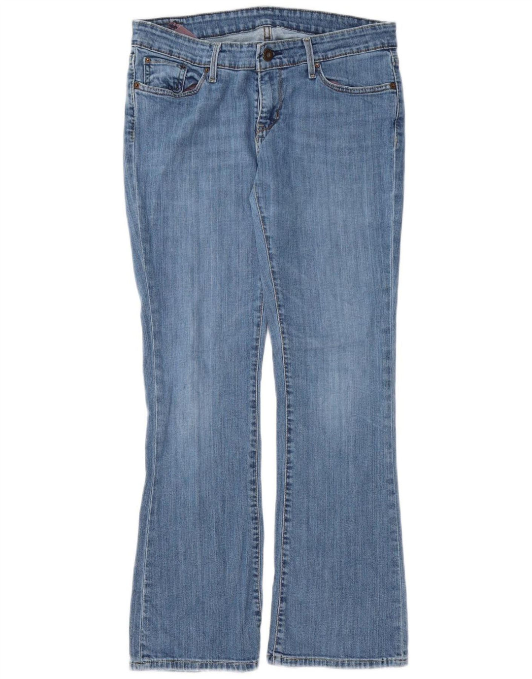 LEVI'S Womens Bootcut Jeans US 6 Medium W32 L29 Blue Cotton
