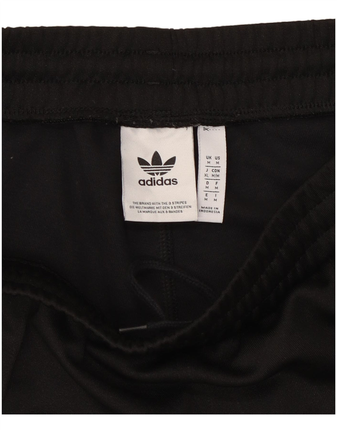 Adidas Womens Tracksuit Trousers Medium Black Polyester