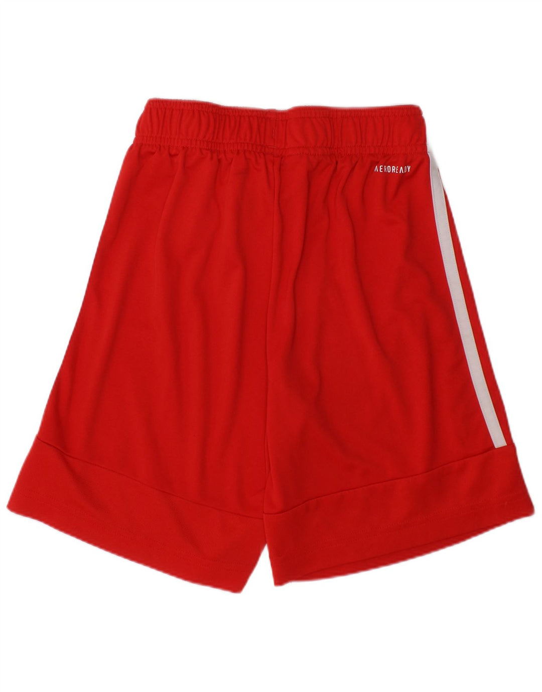 ADIDAS Boys Aeroready Sport Shorts 9-10 Years  Red Polyester