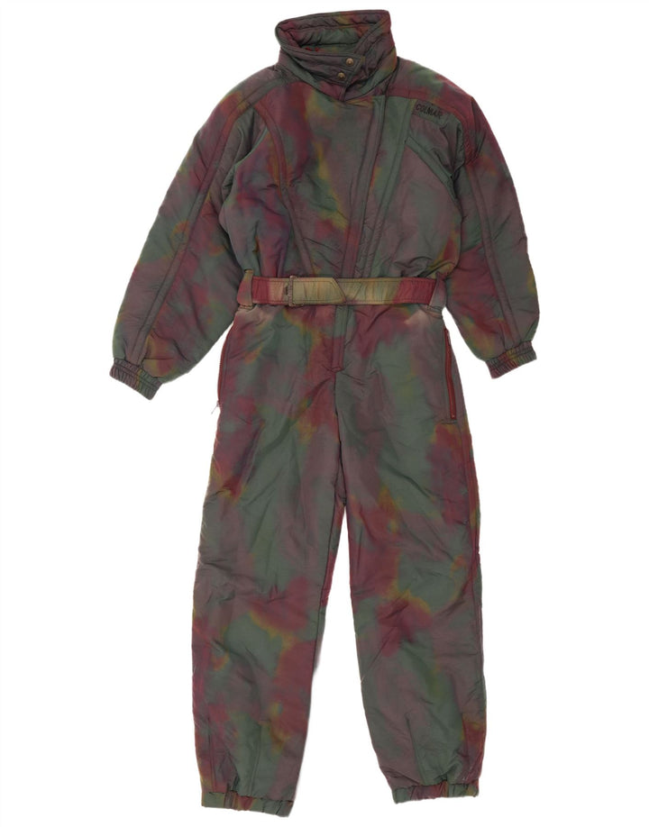 Colmar Womens Ski Jumpsuit IT 46 Large  Multicoloured Tie Dye