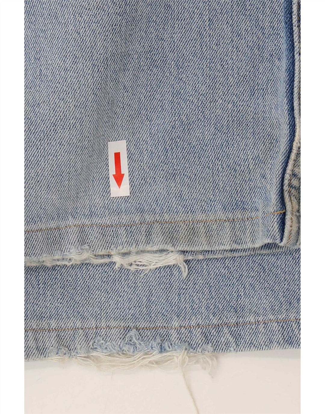 Levi's Mens 501 Distressed Straight Jeans W36 L28 Blue Cotton