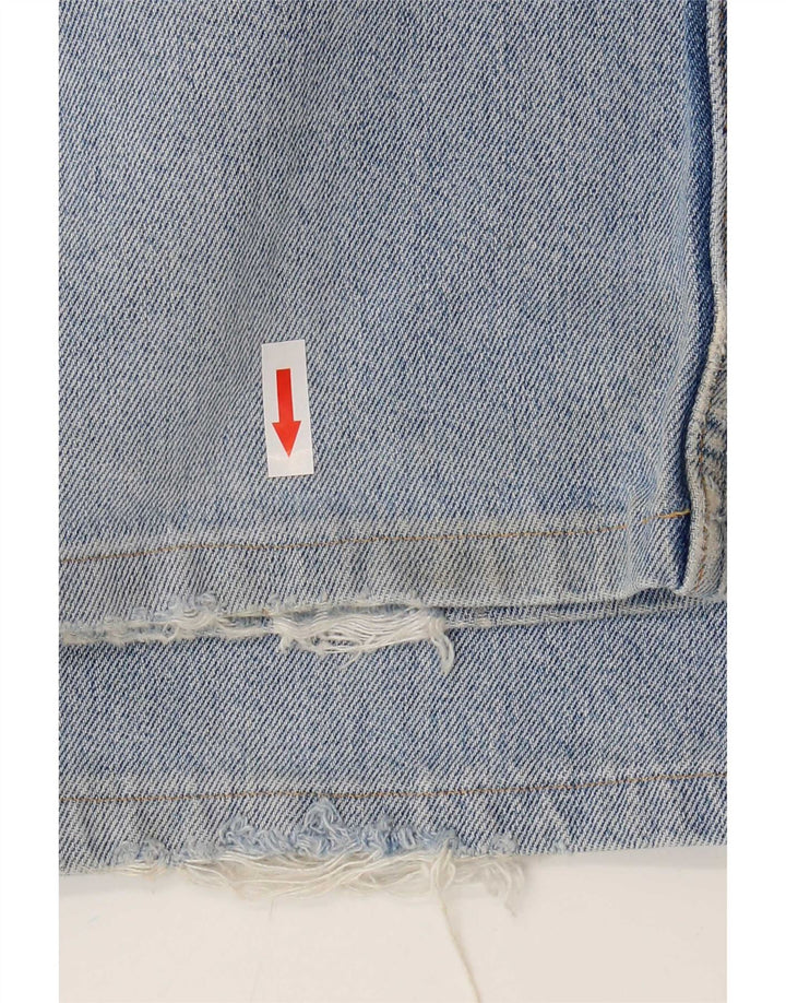 Levi's Mens 501 Distressed Straight Jeans W36 L28 Blue Cotton