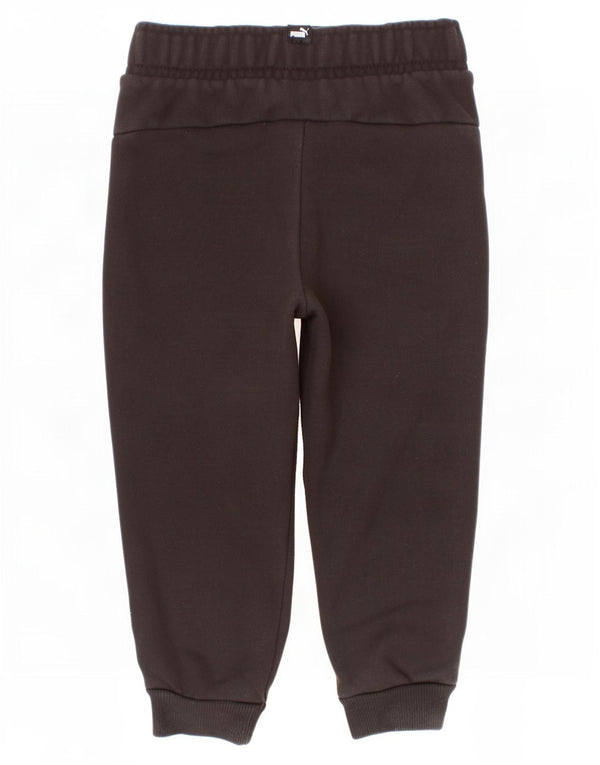 Puma Boys Tracksuit Trousers Joggers 3-4 Years Black