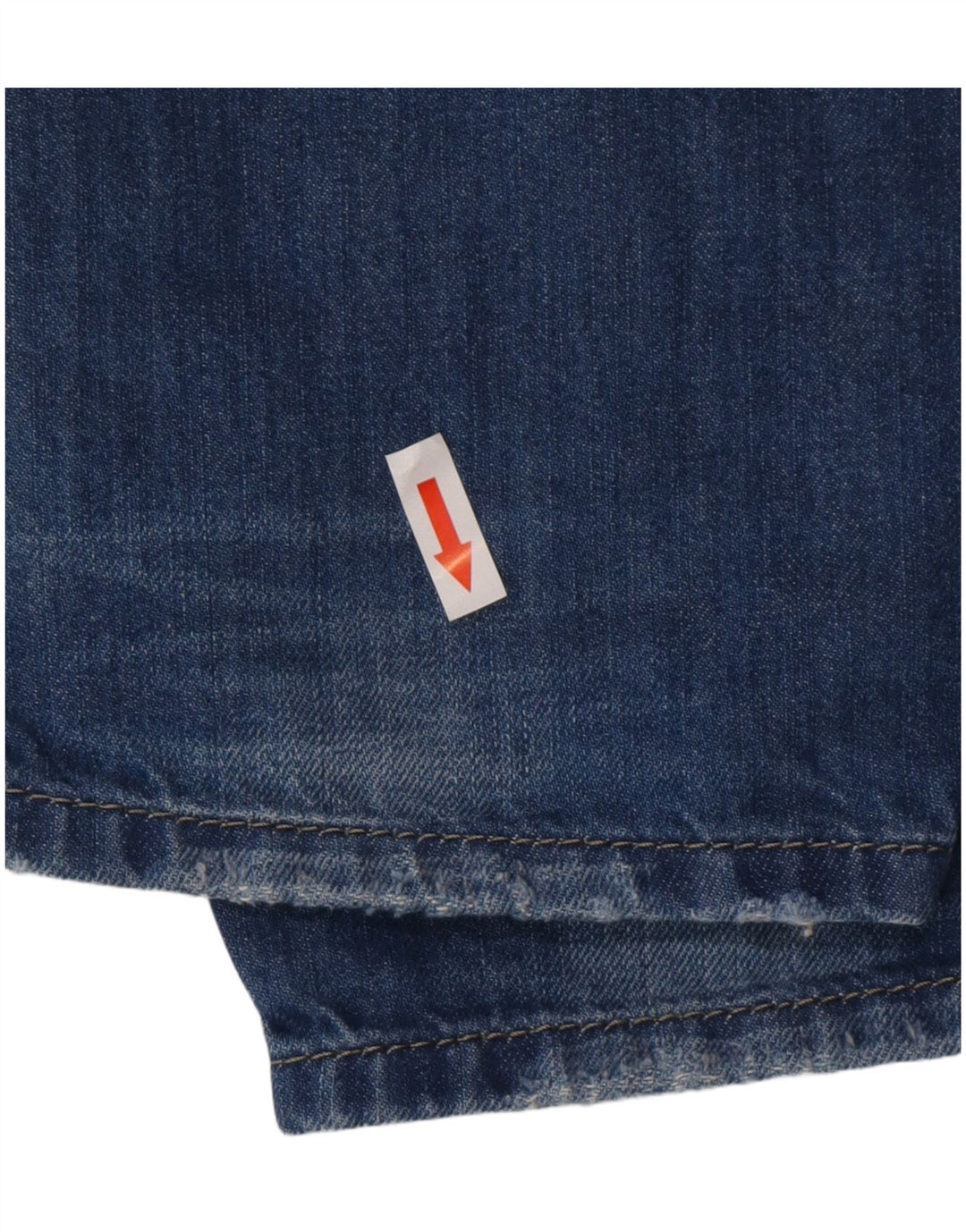 Diesel Mens Distressed Slim Jeans W34 L26 Blue Cotton