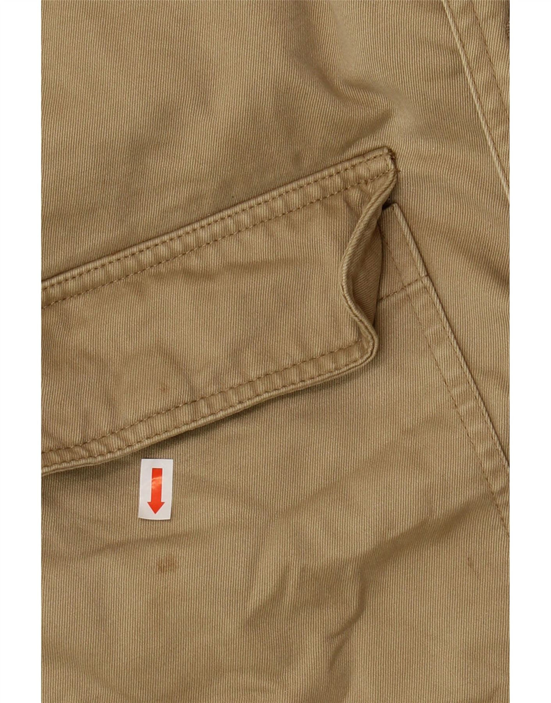 KARTEL Mens Utility Jacket UK 42 XL Beige Cotton