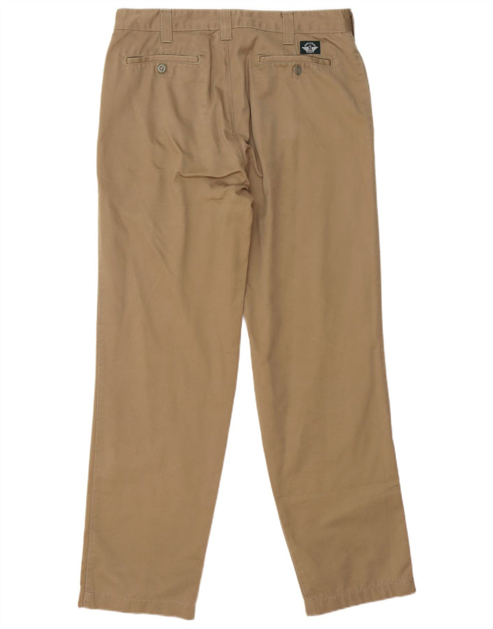 Dockers Mens Straight Chino Trousers W36 L32 Beige