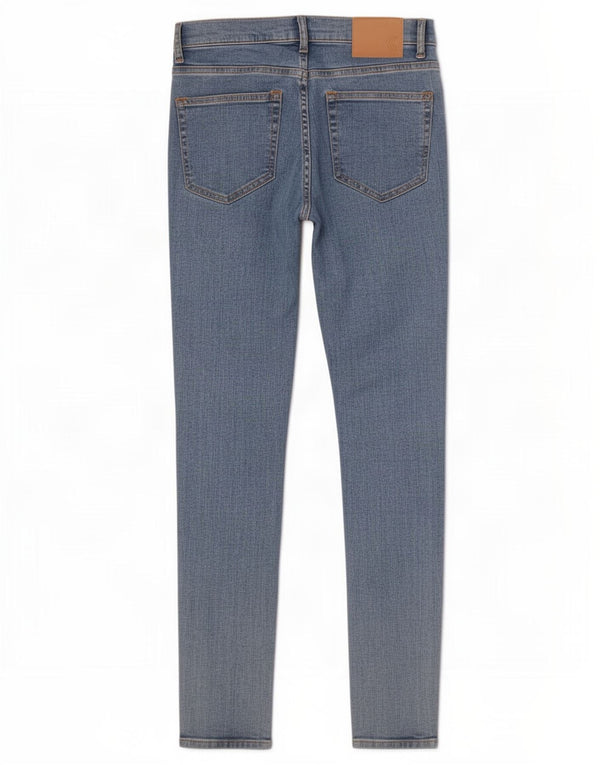 French Connection Womens Skinny Jeans UK 8 Small W25 L28 Blue Cotton