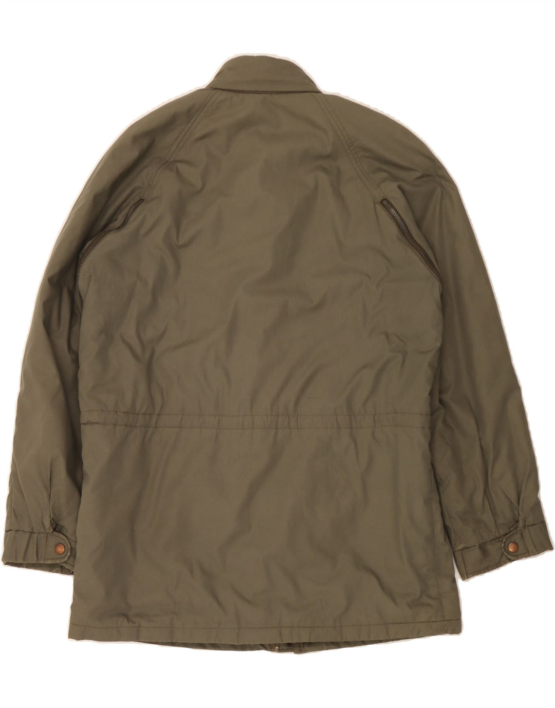 C&A Mens Windbreaker Jacket IT 48 Medium Khaki Cotton Vintage C&A and Second-Hand C&A from Messina Hembry 