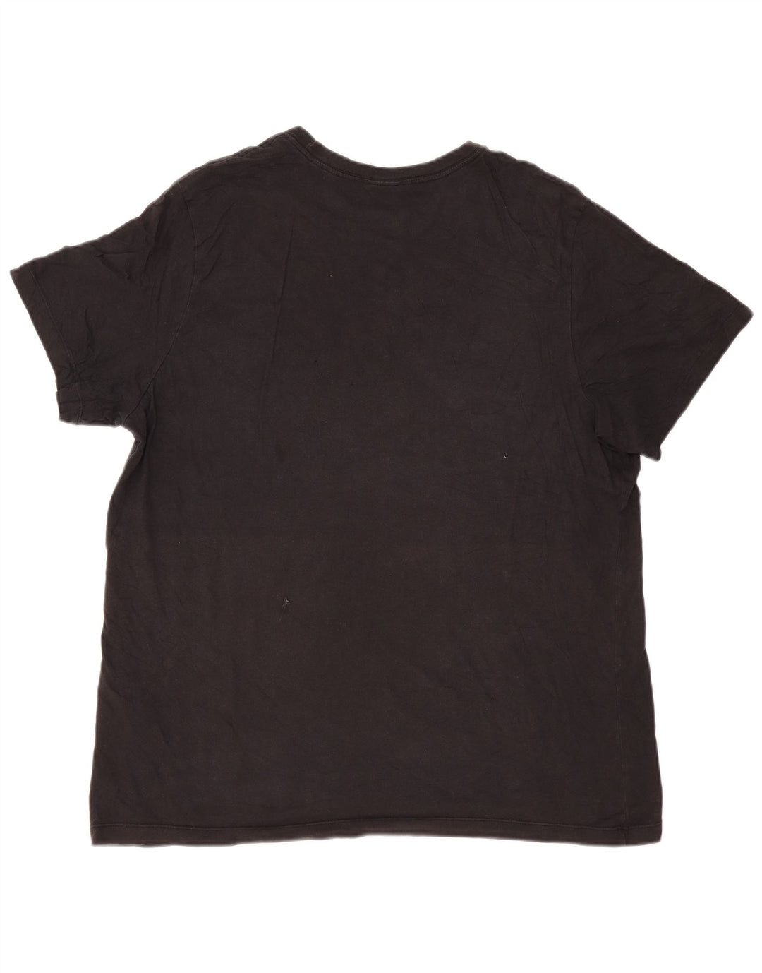 Nike Mens Graphic T-Shirt Top 2XL Black Cotton