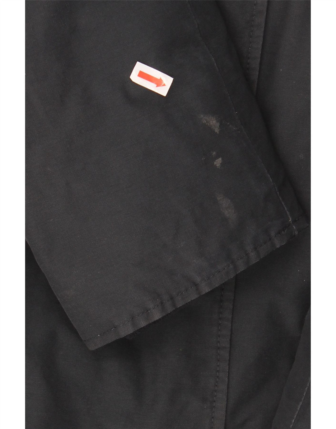 WOOLRICH Womens Hooded Padded Coat UK 10 Small Navy Blue Cotton Vintage Woolrich and Second-Hand Woolrich from Messina Hembry 