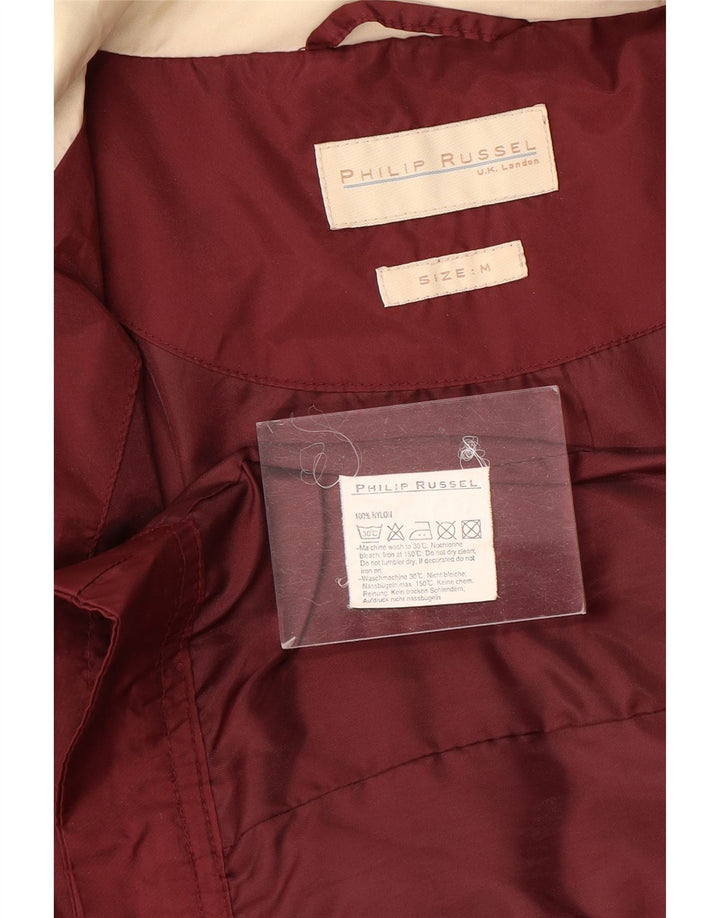 Philip Russel  Womens Tracksuit Top Jacket UK 14 Medium Maroon