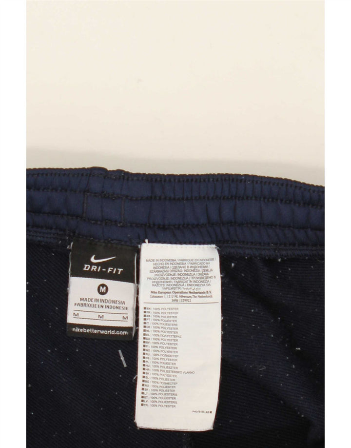 Nike Mens HELLAS VERONA Bermuda Sport Shorts Medium Navy Blue Polyester