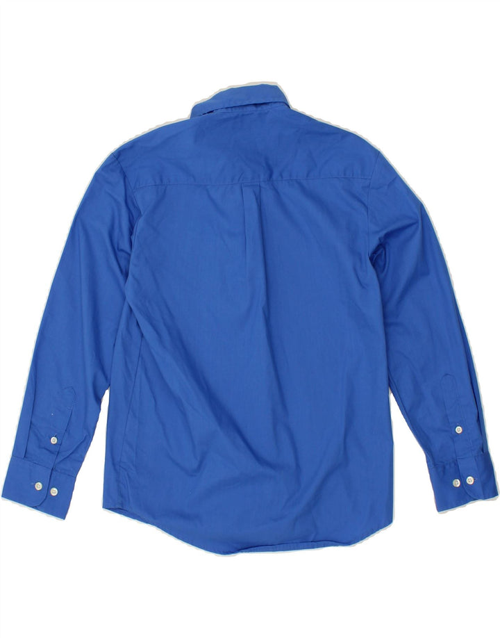 CHAPS Boys Shirt 9-10 Years Blue Cotton Vintage Chaps and Second-Hand Chaps from Messina Hembry 