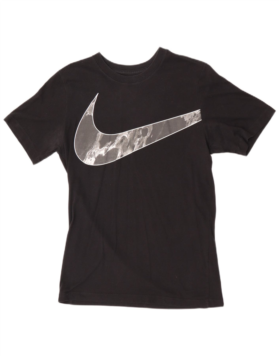 Nike Mens Dri Fit Graphic T-Shirt Top Small Black Cotton