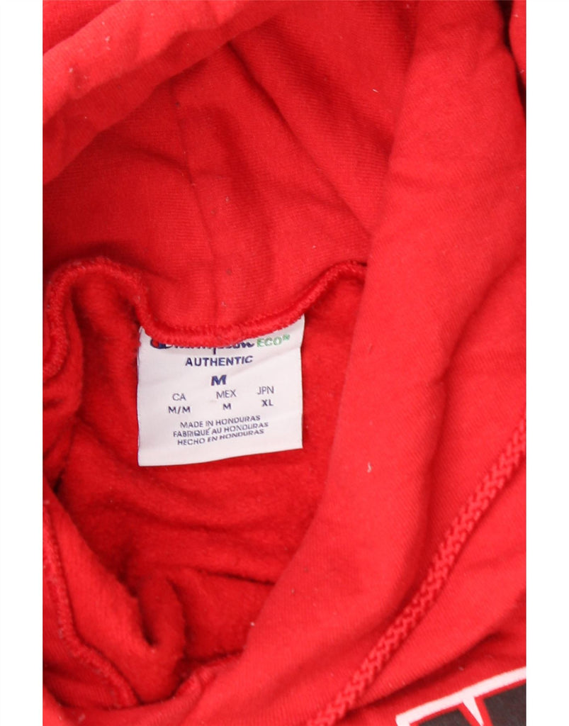 CHAMPION Mens Maryland Terrapins Graphic Hoodie Jumper Medium Red Vintage Champion and Second-Hand Champion from Messina Hembry 