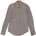 Hugo Boss Mens Shirt Small Blue Spotted Cotton