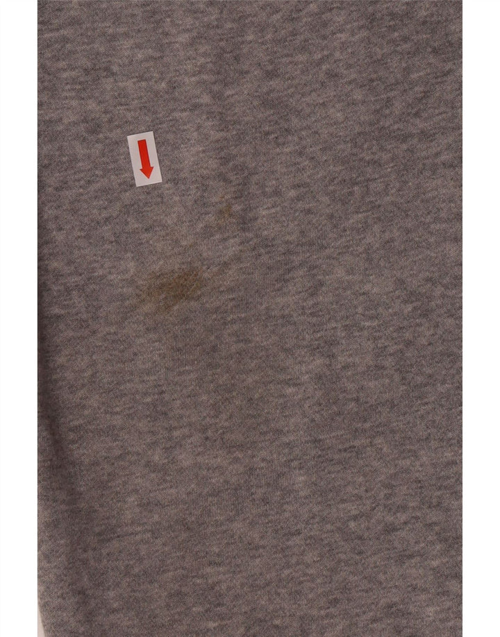 NIKE Mens Tracksuit Trousers Joggers Medium  Grey Cotton