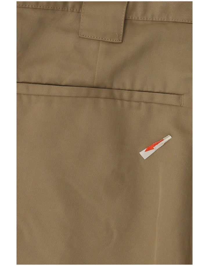 Nike Mens Chino Shorts W36 Large Beige Polyester