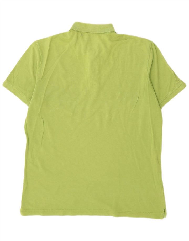 Napapijri Mens Polo Shirt Large Green
