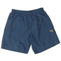 PUMA Mens Graphic Sport Shorts Small Navy Blue Cotton