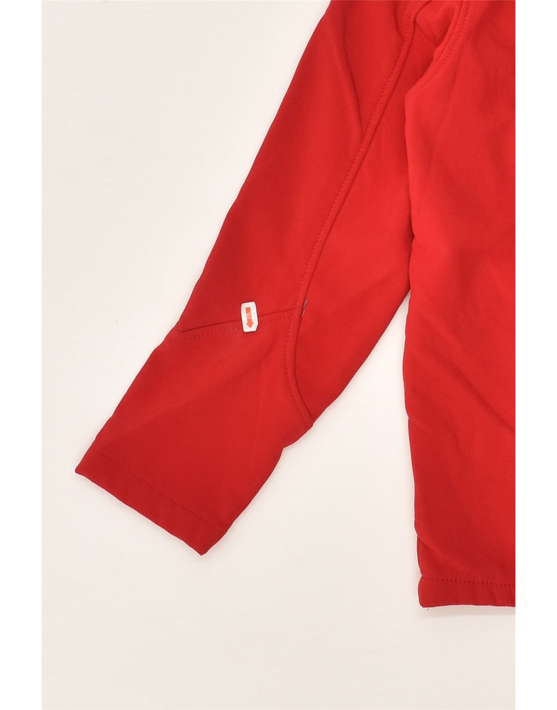 MOUNTAIN WAREHOUSE Boys Hooded Tracksuit Top Jacket 9-10 Years Red | Vintage Mountain Warehouse | Thrift | Second-Hand Mountain Warehouse | Used Clothing | Messina Hembry 