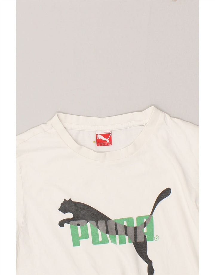 Boys Graphic T-Shirt Top 13-14 Years XL Vintage Puma and Second-Hand Puma from Messina Hembry 